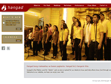 Tablet Screenshot of hangad.org